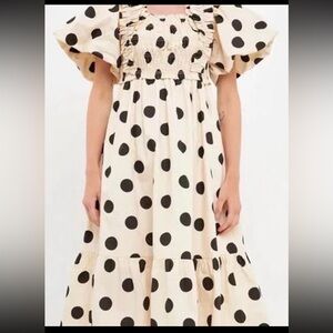 English Factory polka dot dress